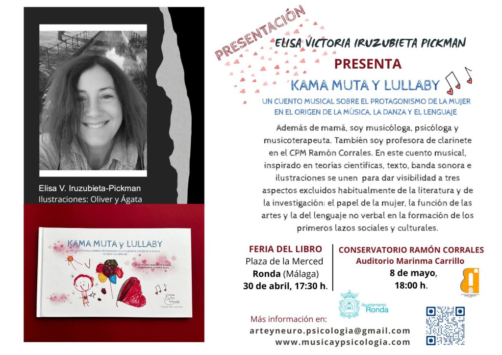 Elisa Victoria Iruzubieta-Pickman publica un cuento musical muy&nbsp;especial.